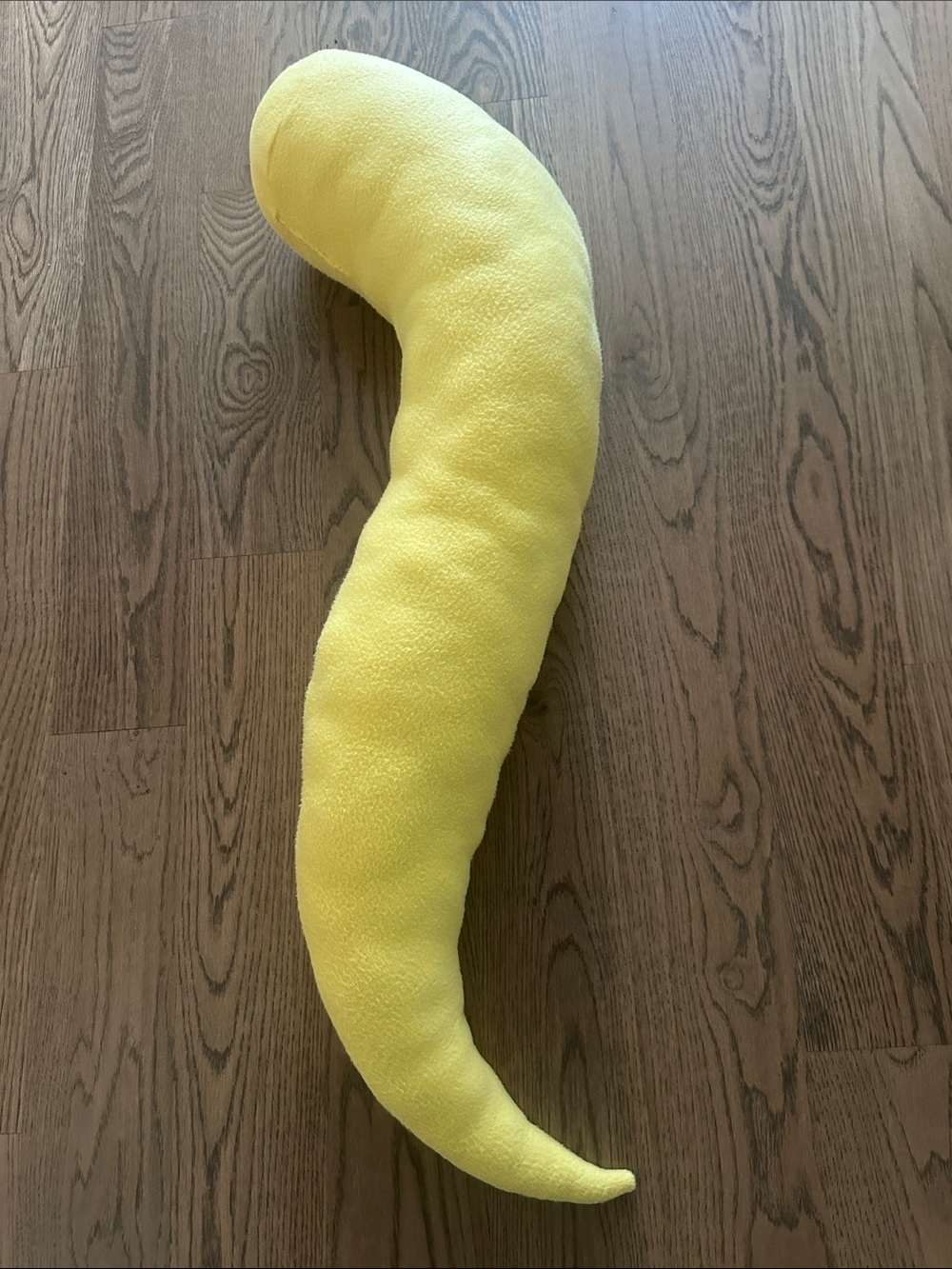 Handmade Plush Yellow "Furry" Tail